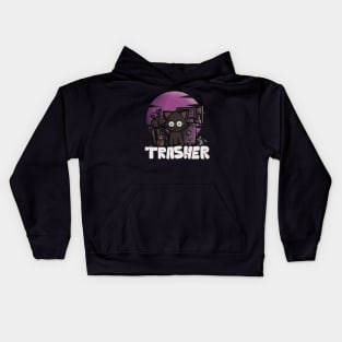 Cat and Trash Kids Hoodie